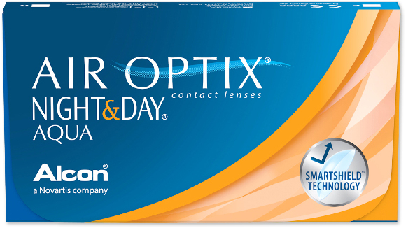 AIR OPTIX® NIGHT & DAY® AQUA 6-pack