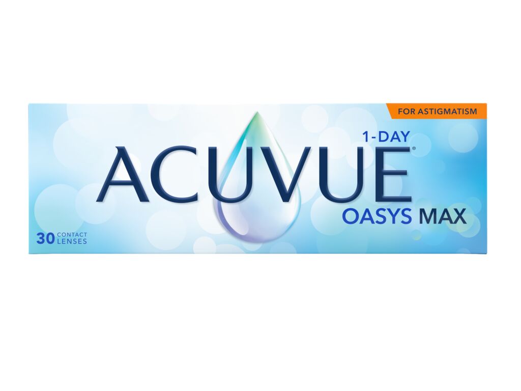 ACUVUE® OASYS MAX 1-Day for ASTIGMATISM